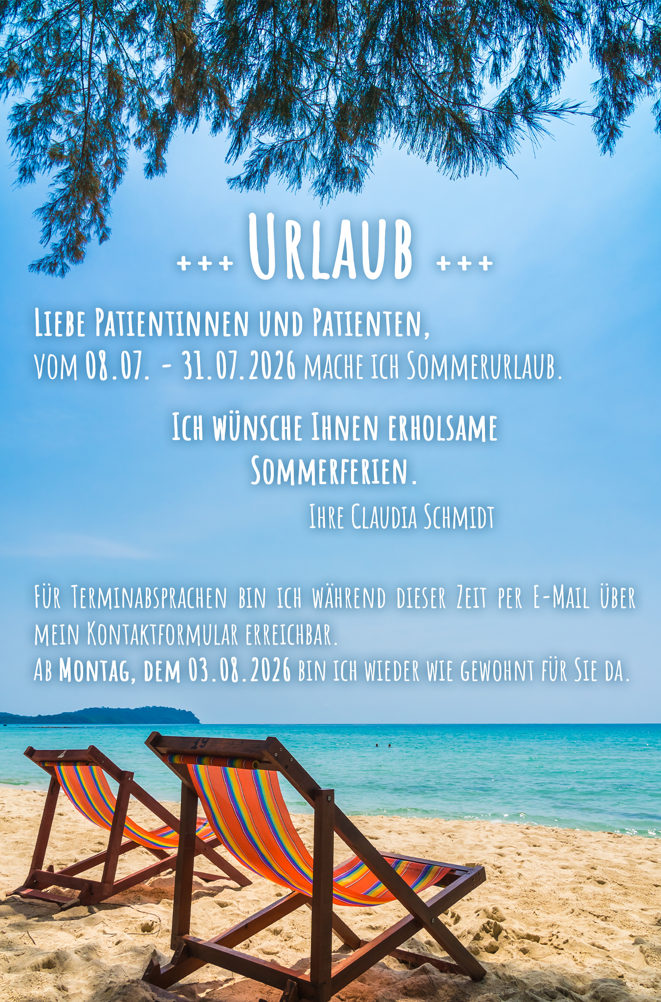 Sommerurlaub 2026